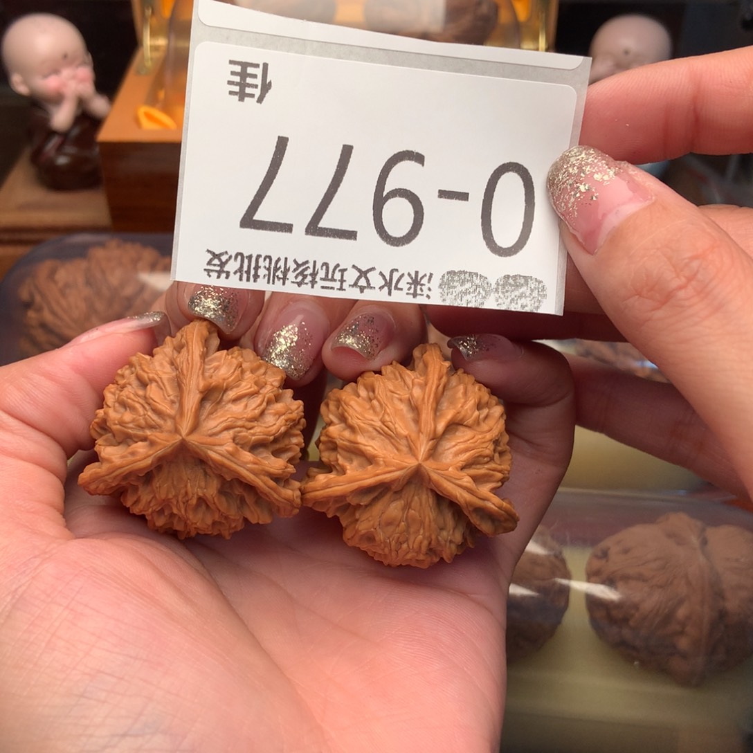文玩核桃把件圆*39盘山