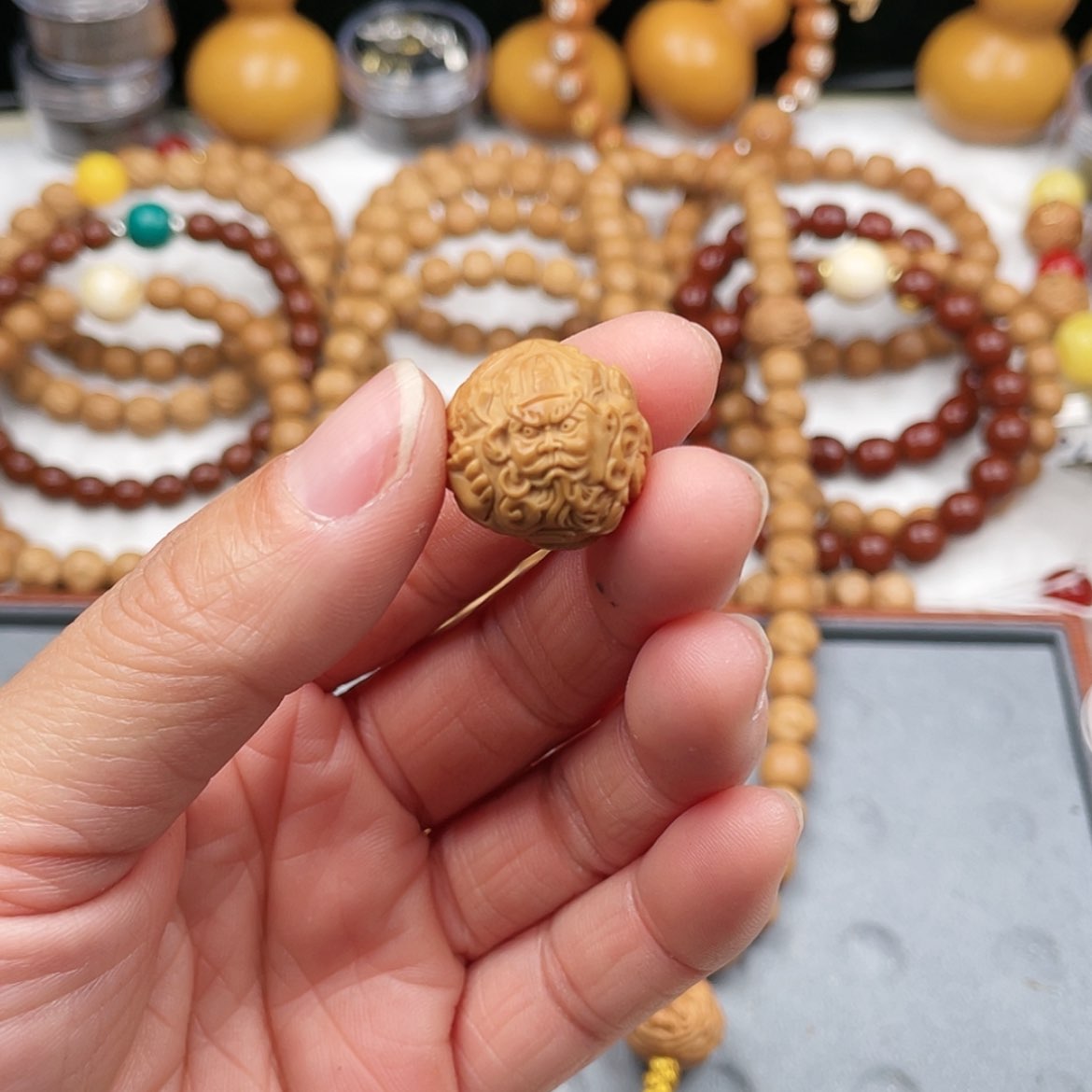 【闪购商品】猴头核桃手串汐*猴头核桃精品单籽