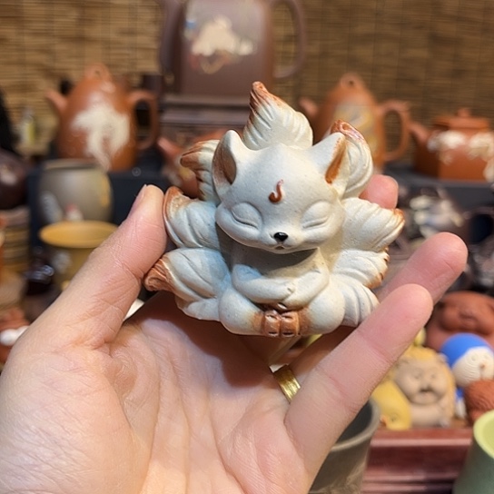 紫砂茶杯爱**零紫砂茶宠