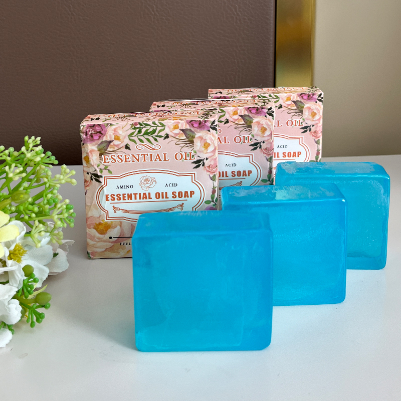 [3块精油皂]清新花香洗脸洗澡洗手香皂