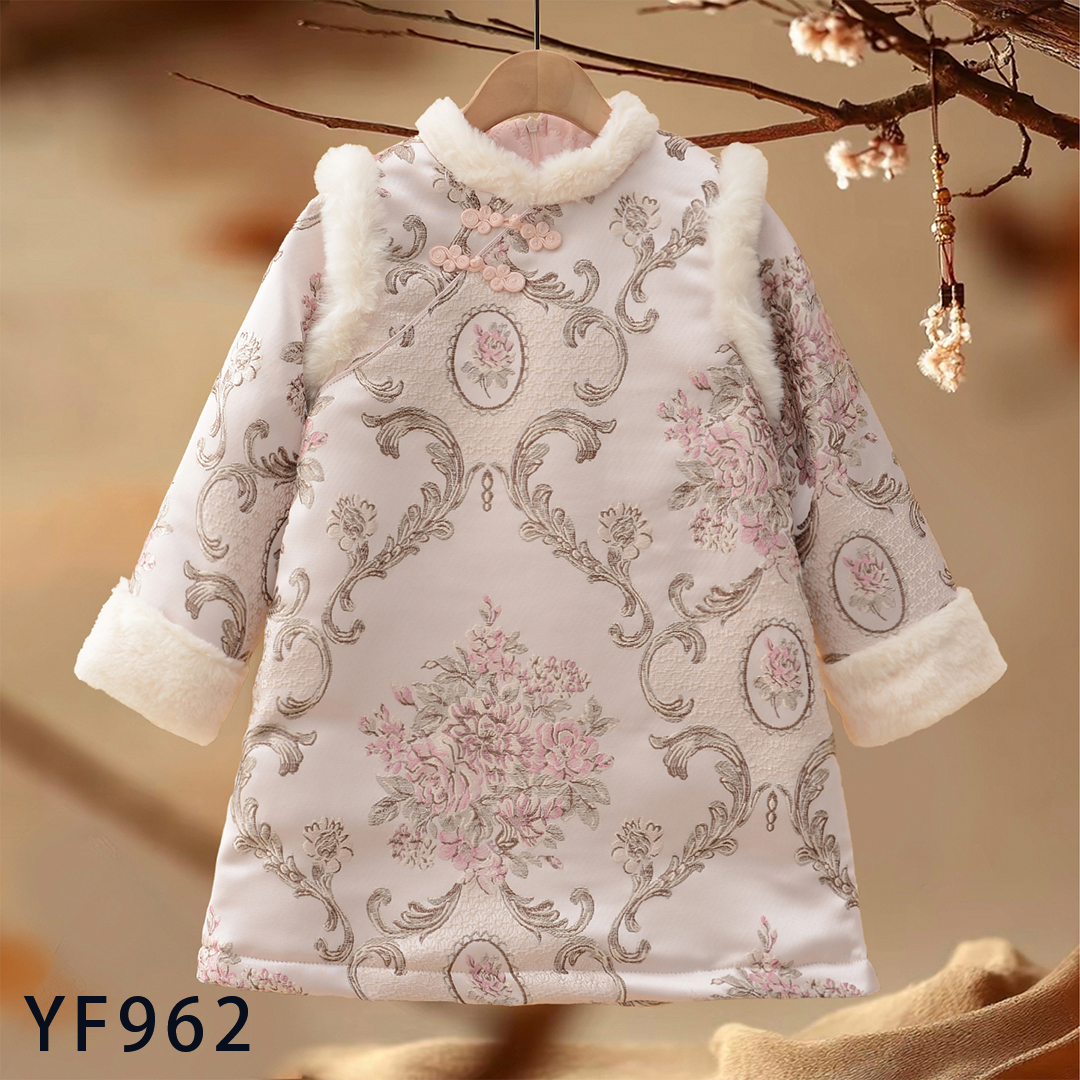 YF962国风儿童连衣裙