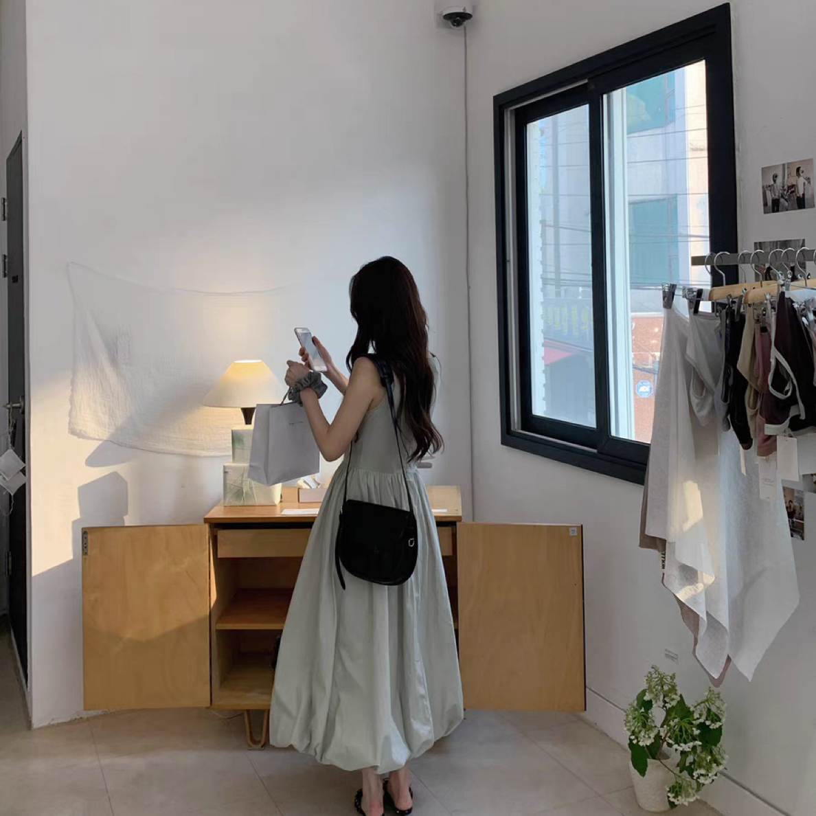 9262背心花苞裙SML