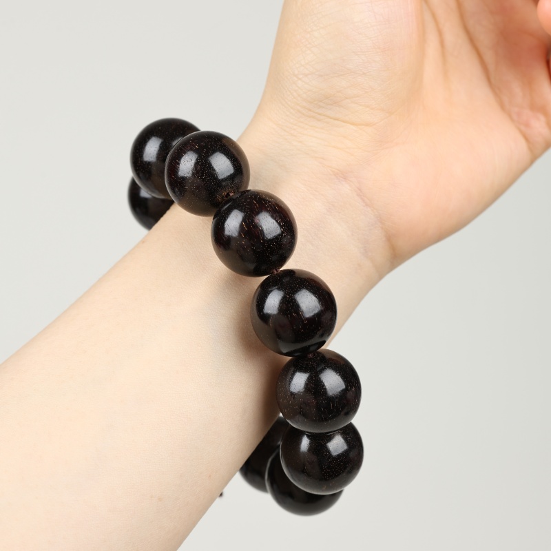 血檀爆星精美手串MK048