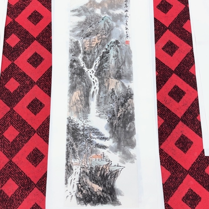 国画25/90纯手绘山水国画