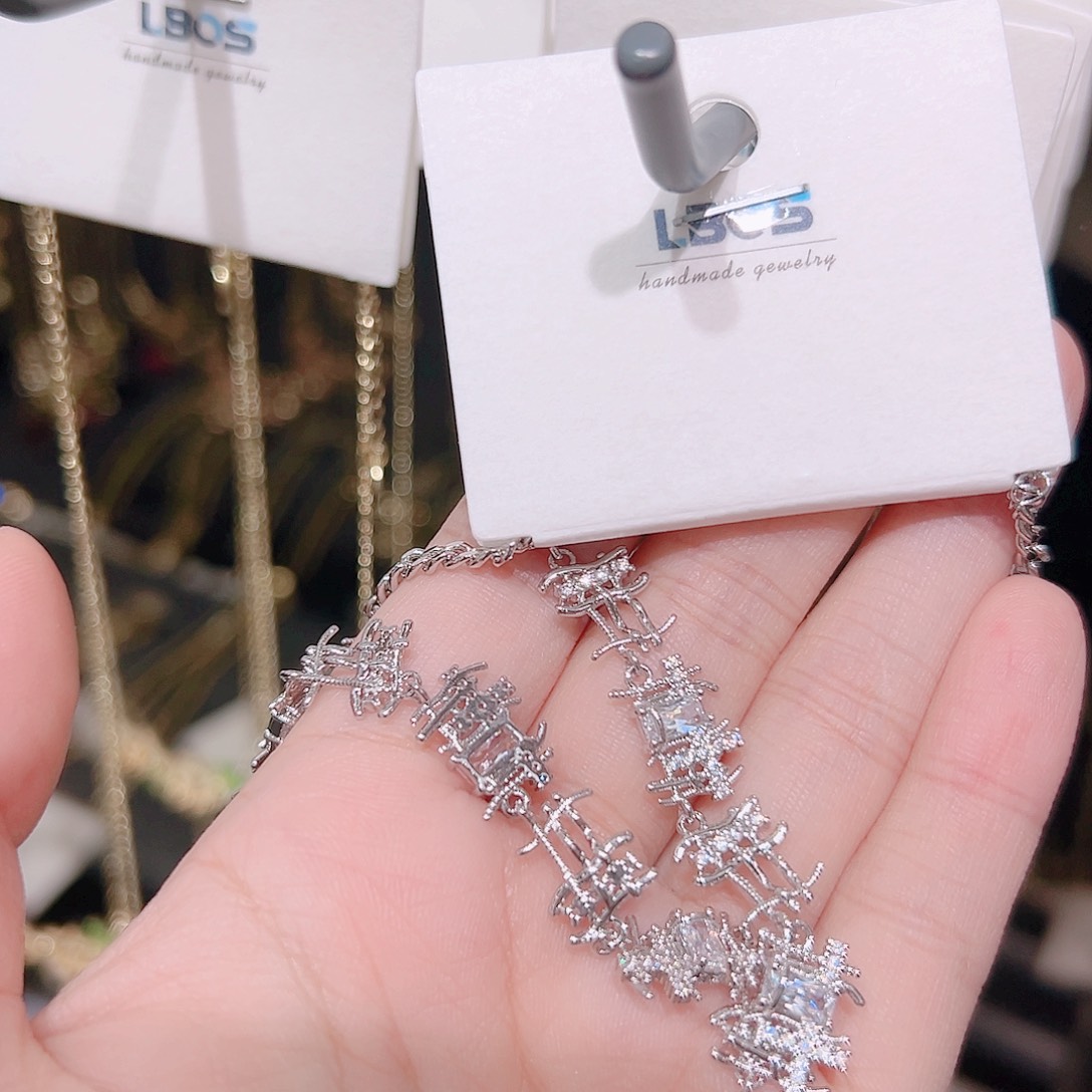 锆石纯铜合金耳环