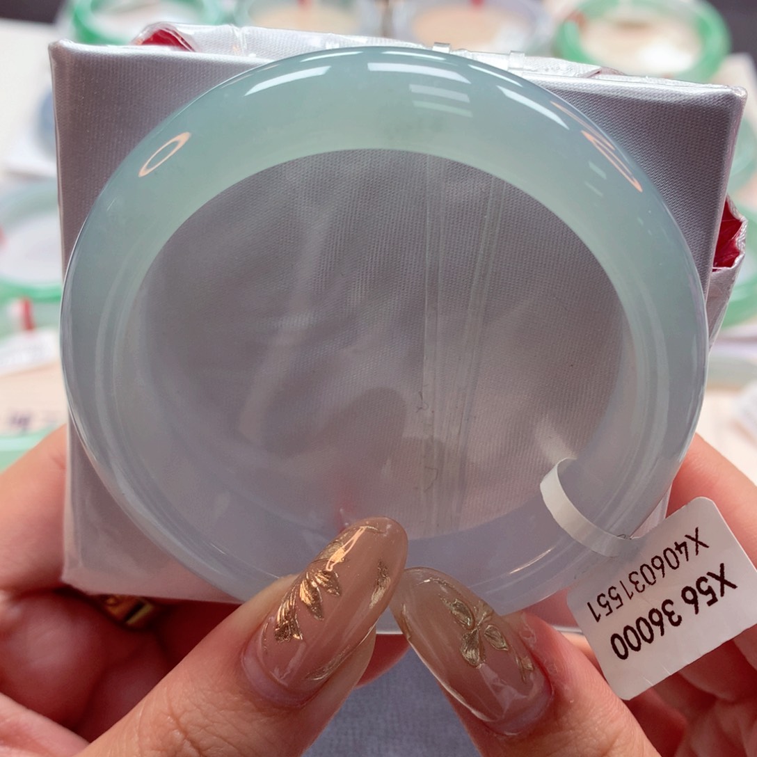 翡翠手镯未镶嵌22（9号）