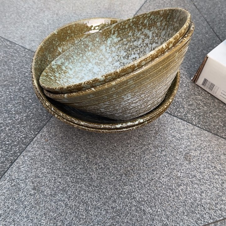 瓷片摆件陶瓷盘子碗啥都有