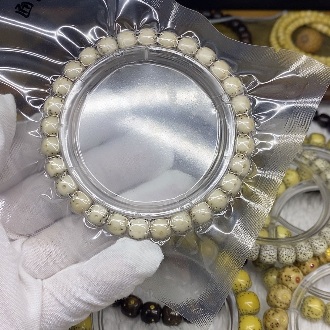 星月菩提手串D***l87白冰通体