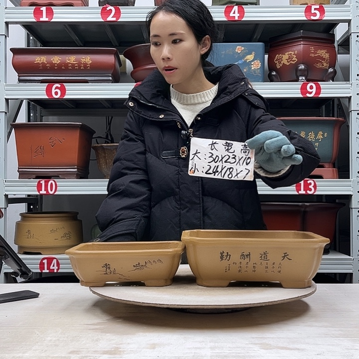 紫砂花盆紫砂花盆