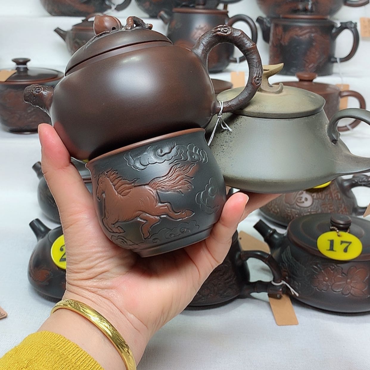 【闪购商品】坭兴陶开*罗