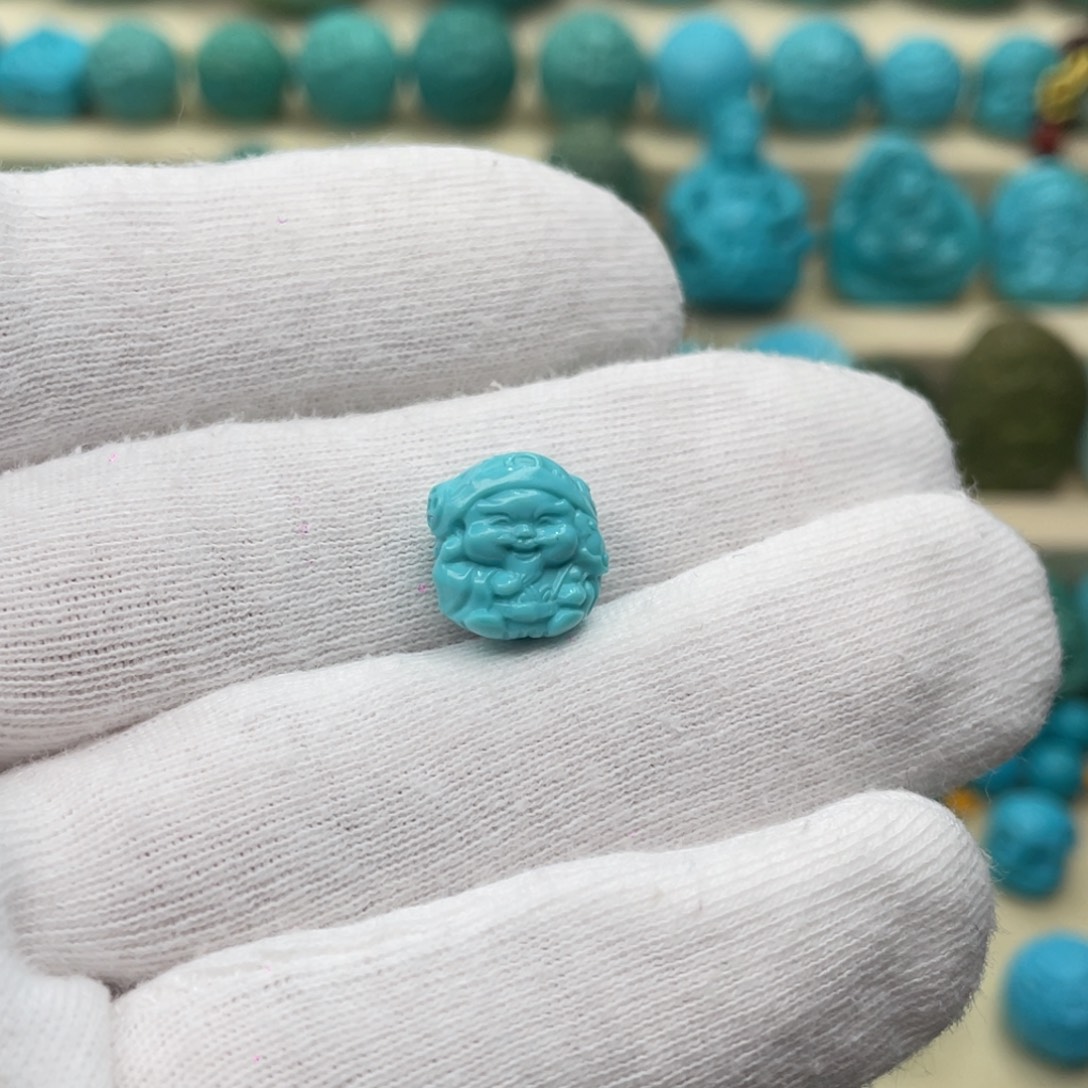 绿松石未镶嵌颈饰卡10.8-11.8-7