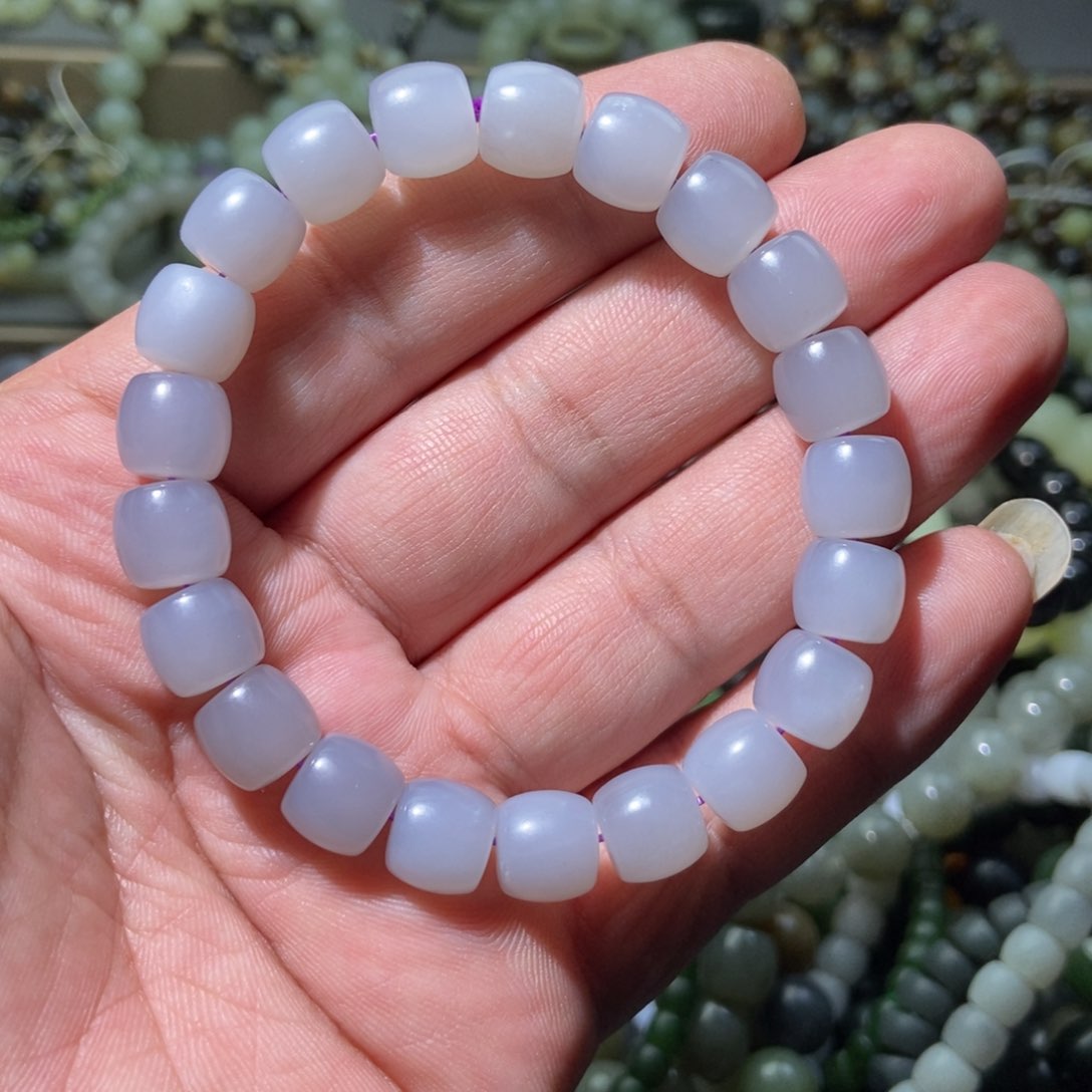 和田玉手链未镶嵌