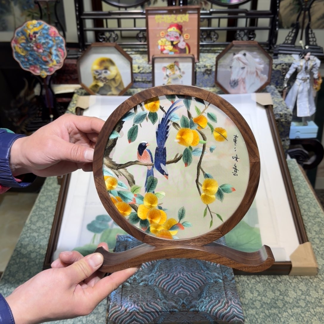 刺绣手工苏绣工艺双面