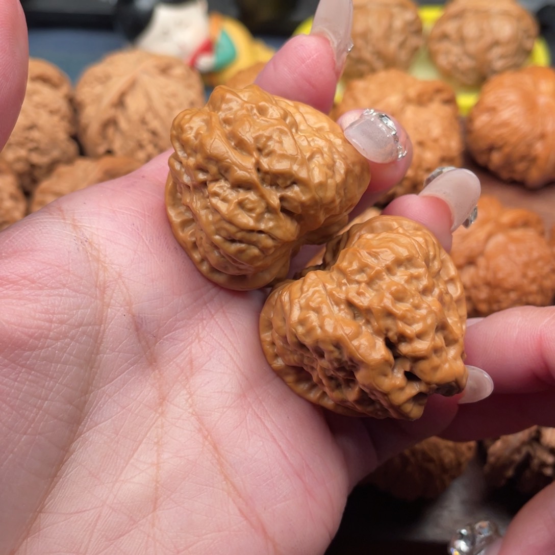 文玩核桃吊坠车*蛙蛙35➕