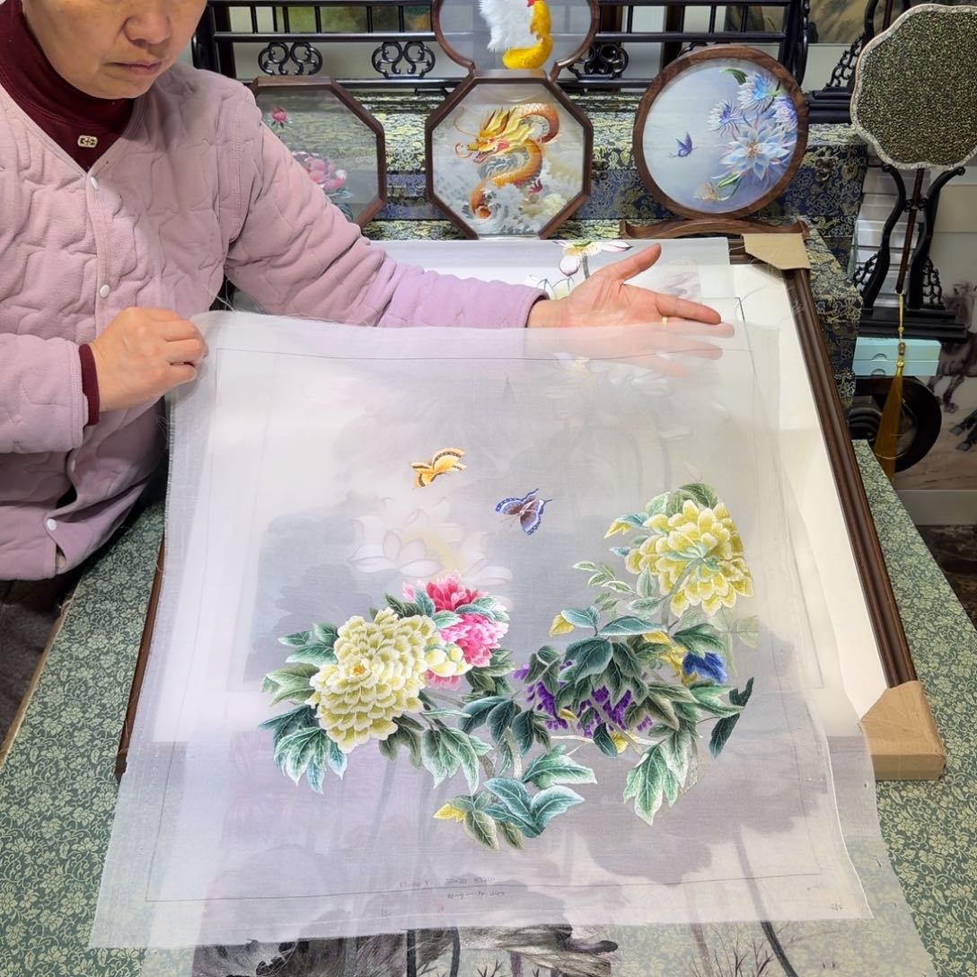 刺绣手工苏绣工艺