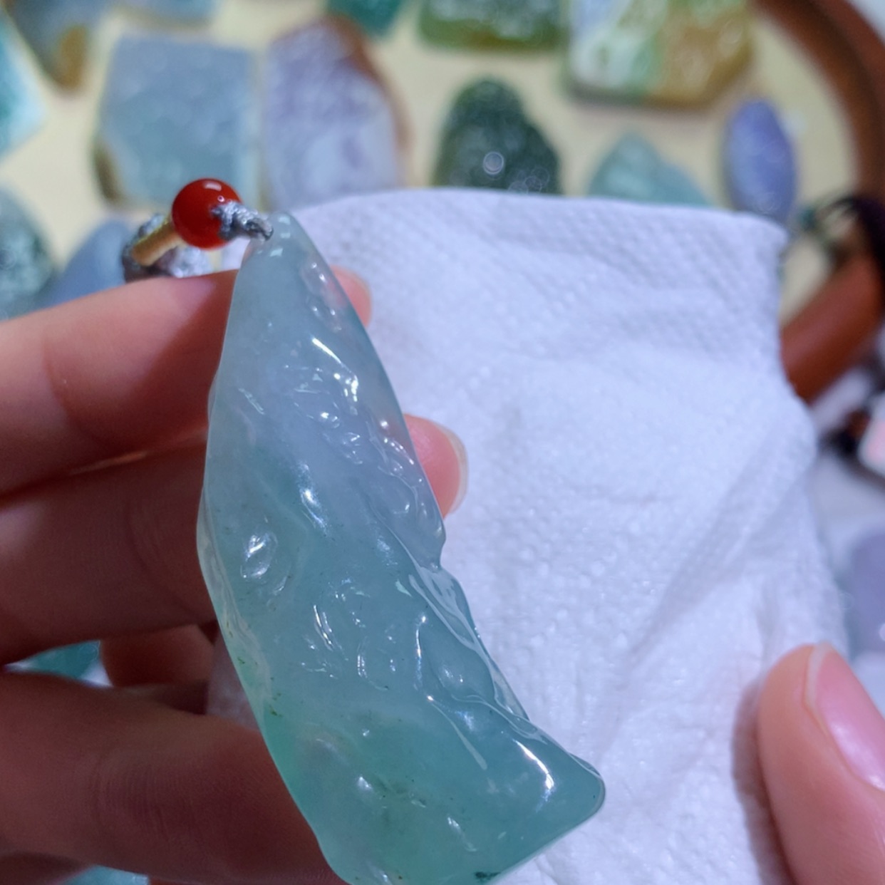 【闪购商品】翡翠未镶嵌吊坠(不含链) 1578