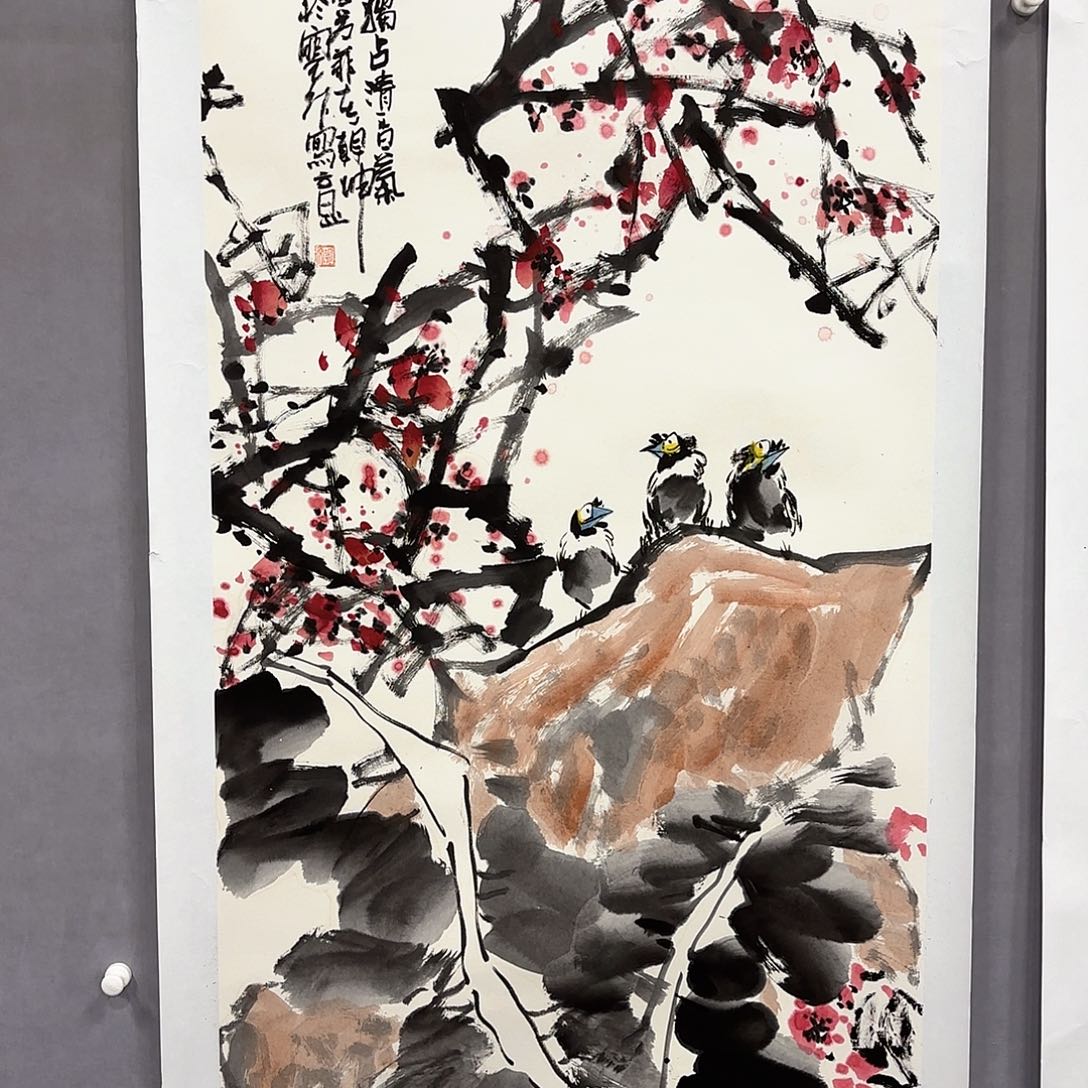 国画国画纯手绘作品请放心去藏
