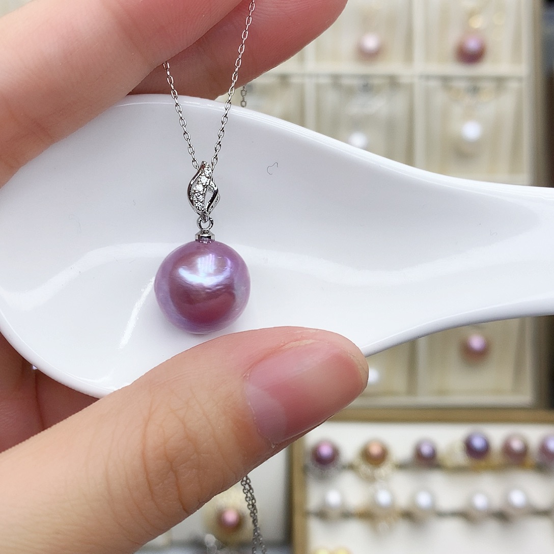 淡水珍珠颈饰合金