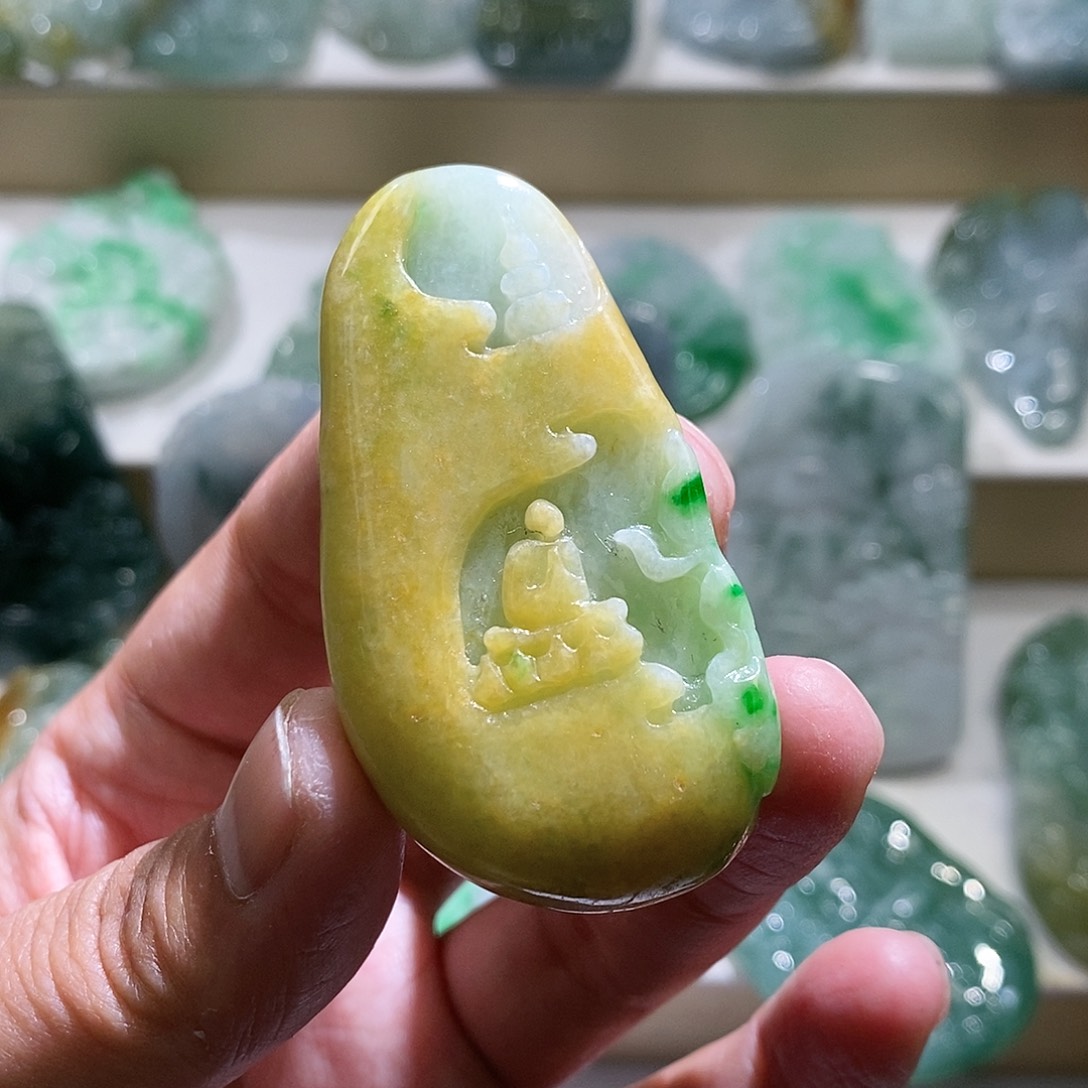 【闪购商品】翡翠颈饰未镶嵌悟道