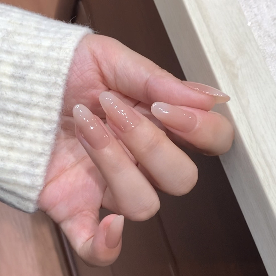 【乳乳奶盖】逗逗家-显白美甲可拆卸纯手工穿戴甲