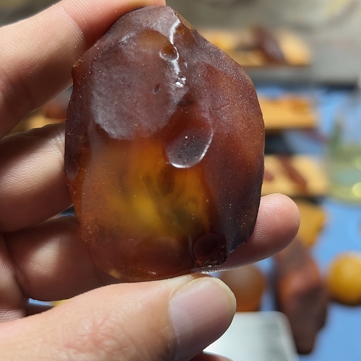 定制琥珀未镶嵌原