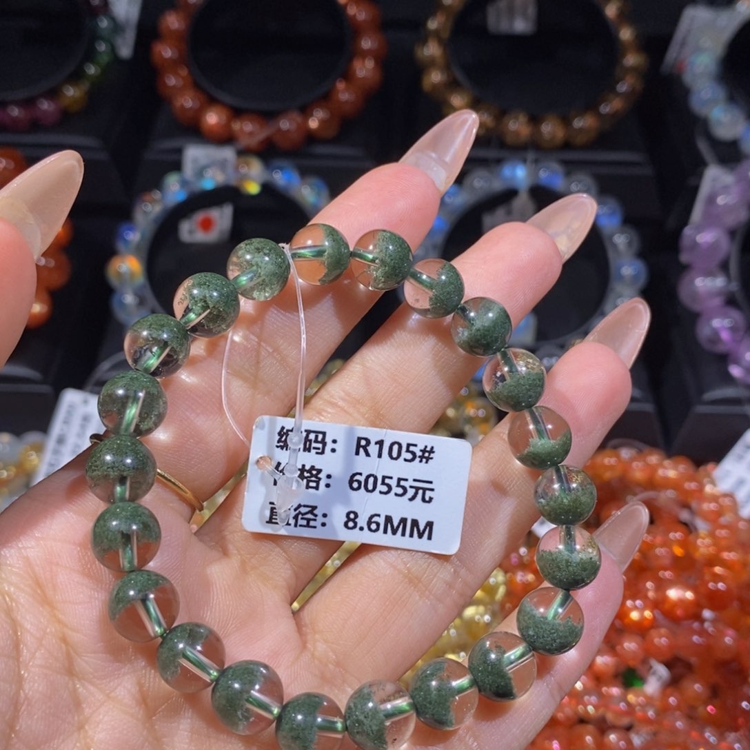 水晶手链未镶嵌?****?R105#8.6mm