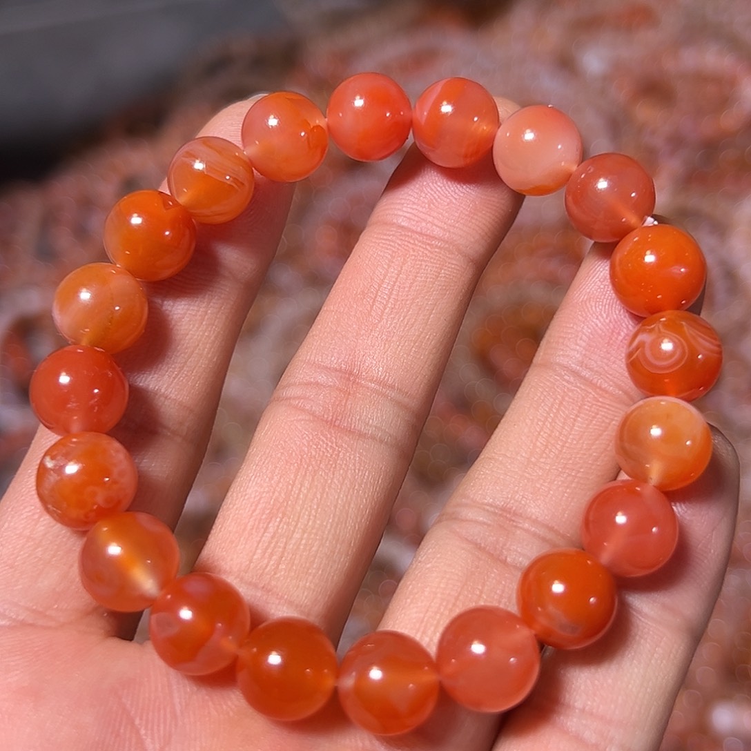 玛瑙/玉髓未镶嵌手链