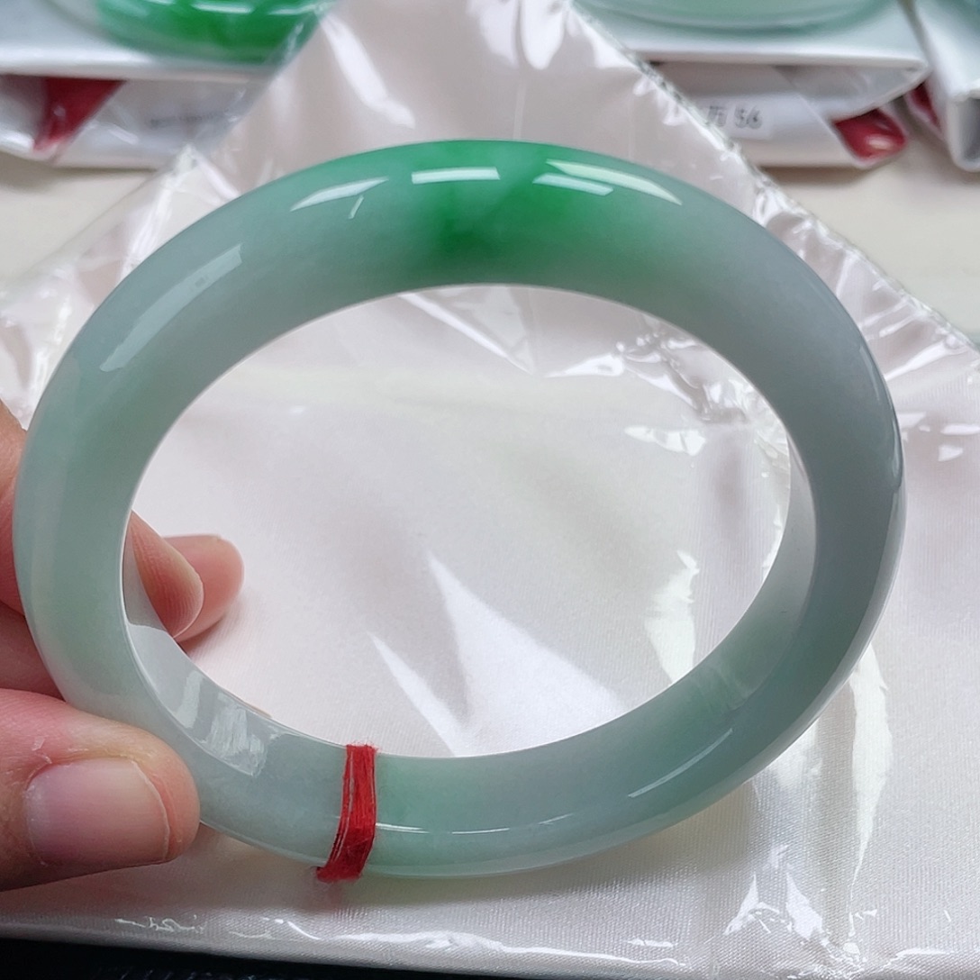 未镶嵌手镯翡翠缅甸翡翠63-64