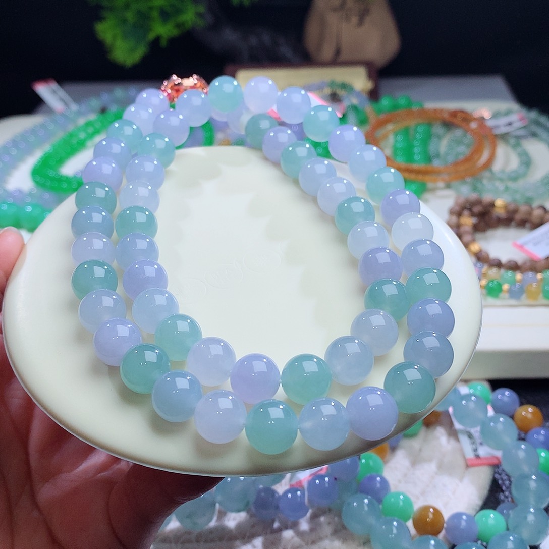 项链未镶嵌翡翠卡10mm