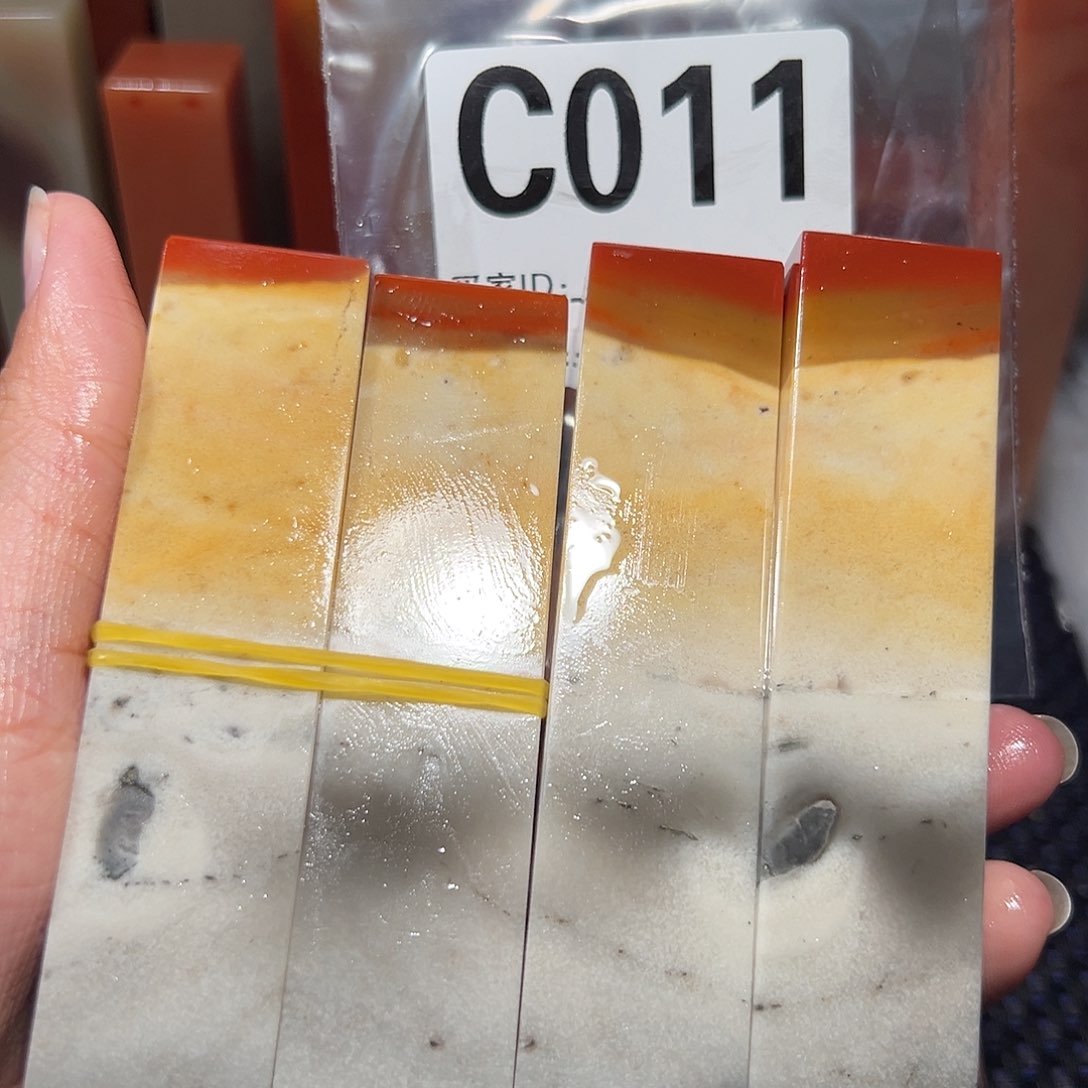 【闪购商品】寿山石印石好****饺老挝石