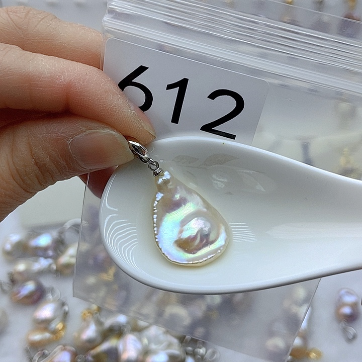 淡水珍珠颈饰银S925镶嵌