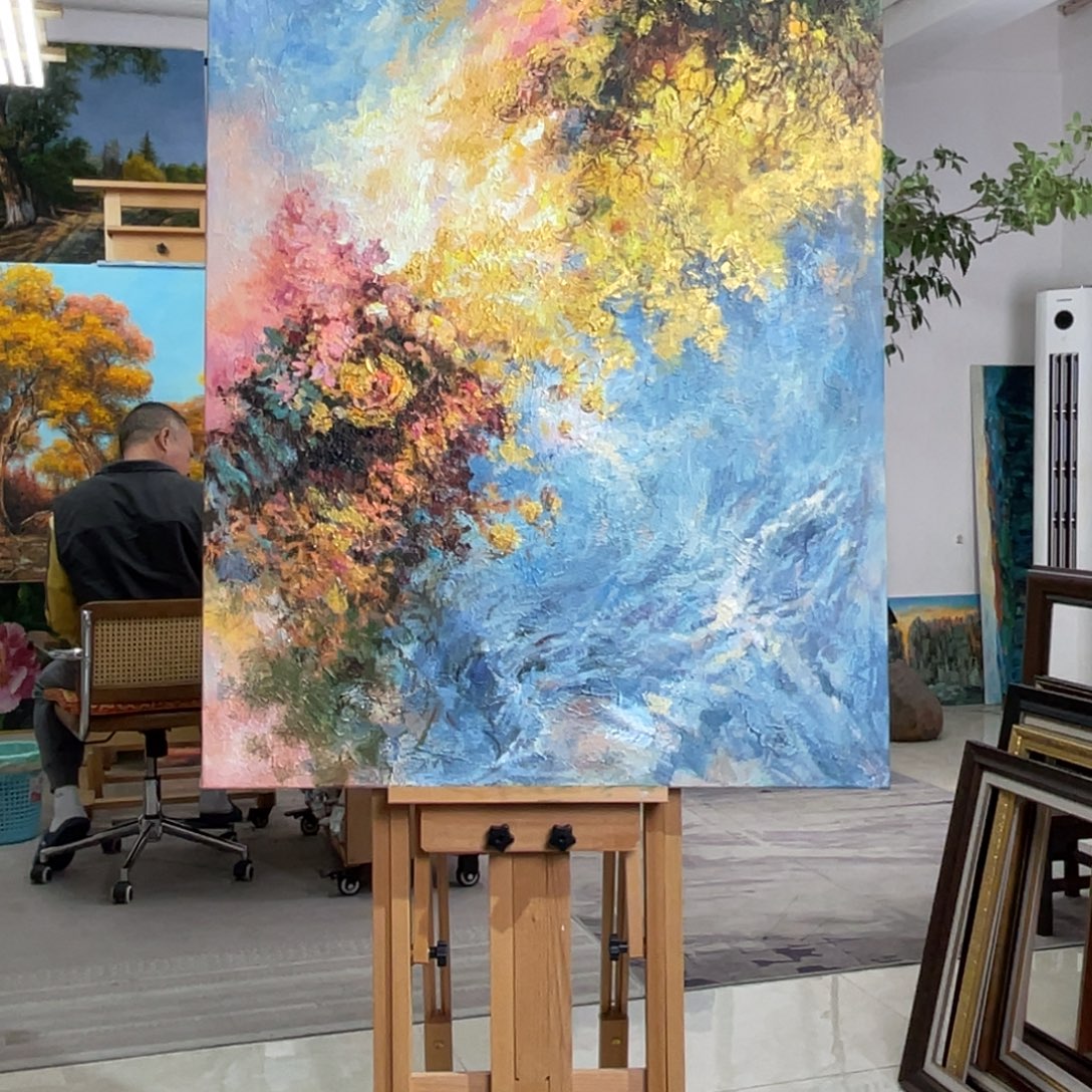 无***负竖款非常漂亮的作品