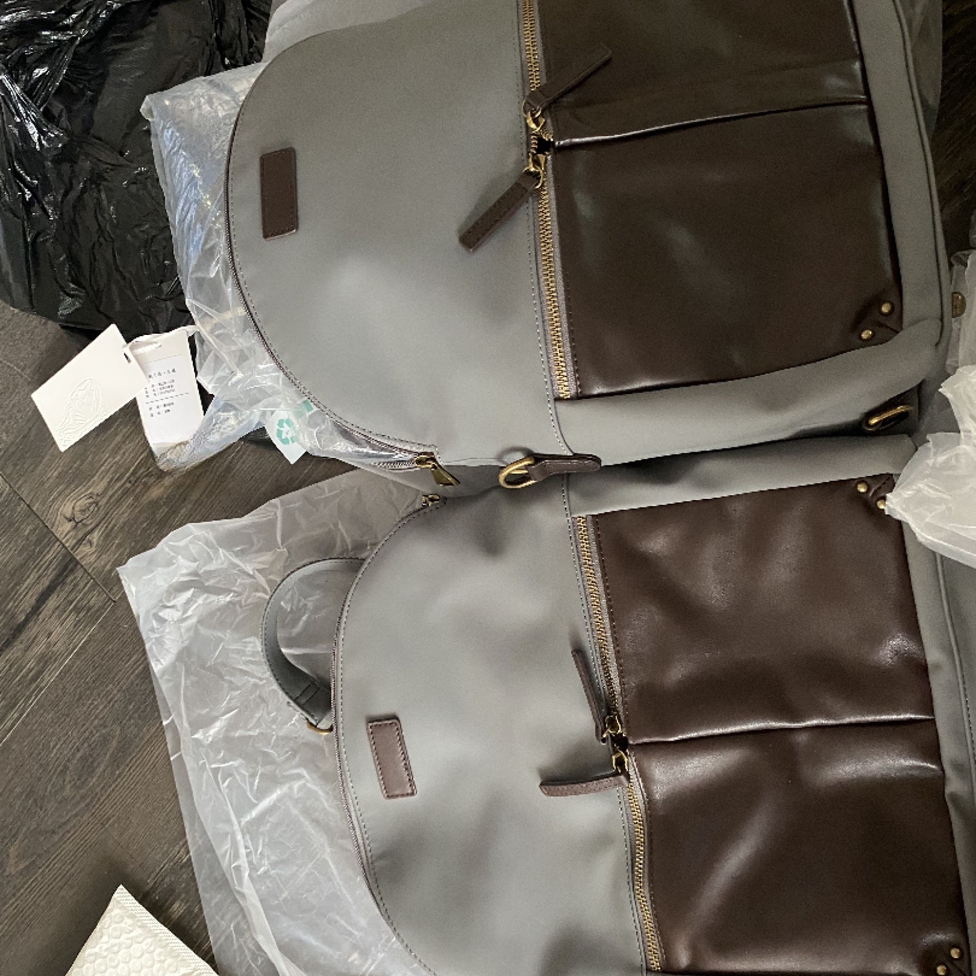 大街小巷包   木灰色  背包 斜挎包