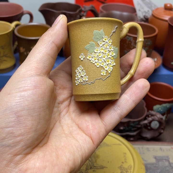 紫砂茶杯紫砂主人杯