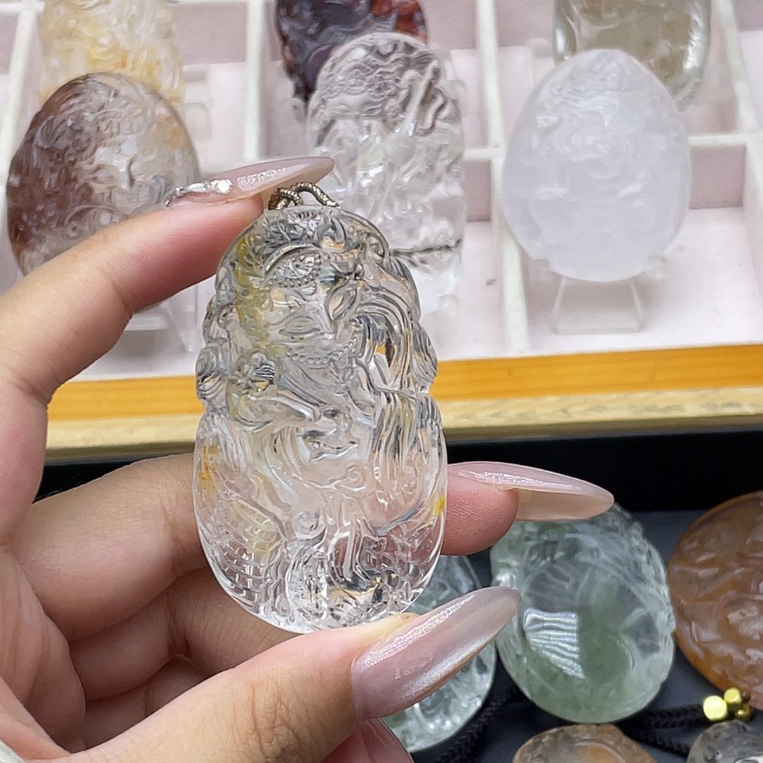 颈饰未镶嵌水晶天然