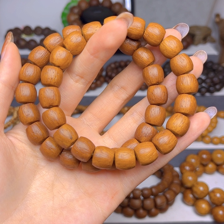 紫金鼠手串原皮直切福利