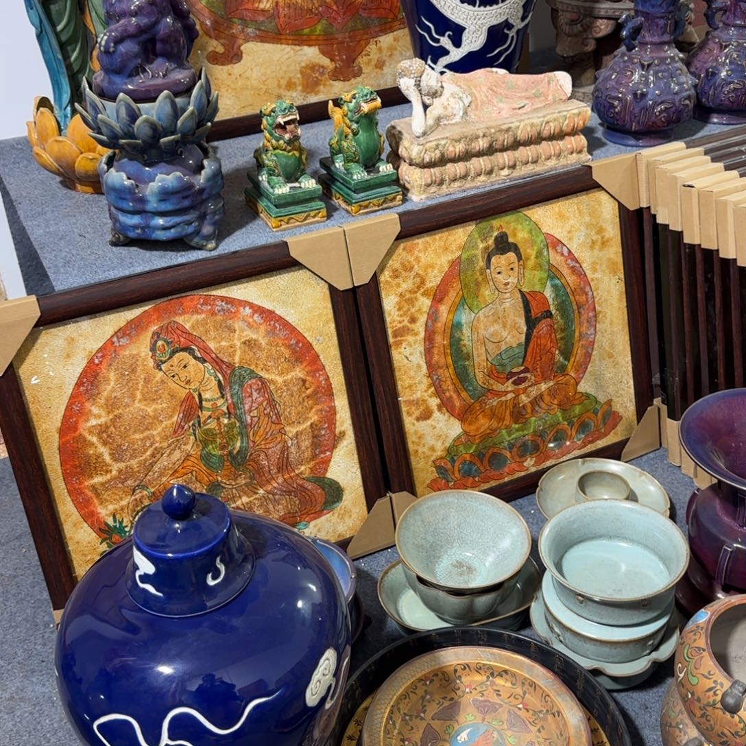 恭***财陶瓷摆件摆件摆件