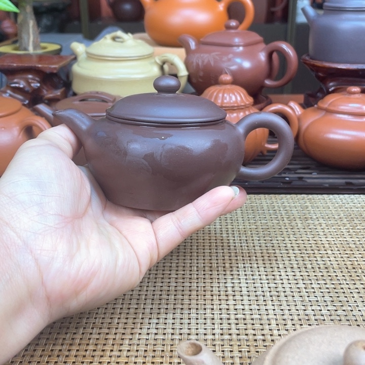 茶壶紫砂紫泥老试明炉