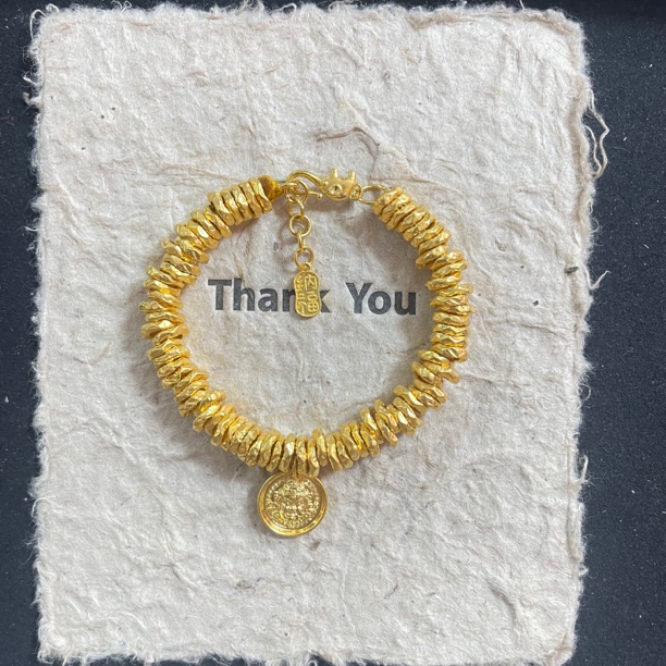 金城皇足金手链12.06克