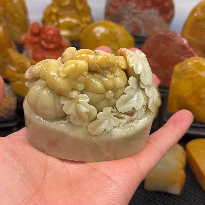 三***舍寿山石寿山石作品欣赏