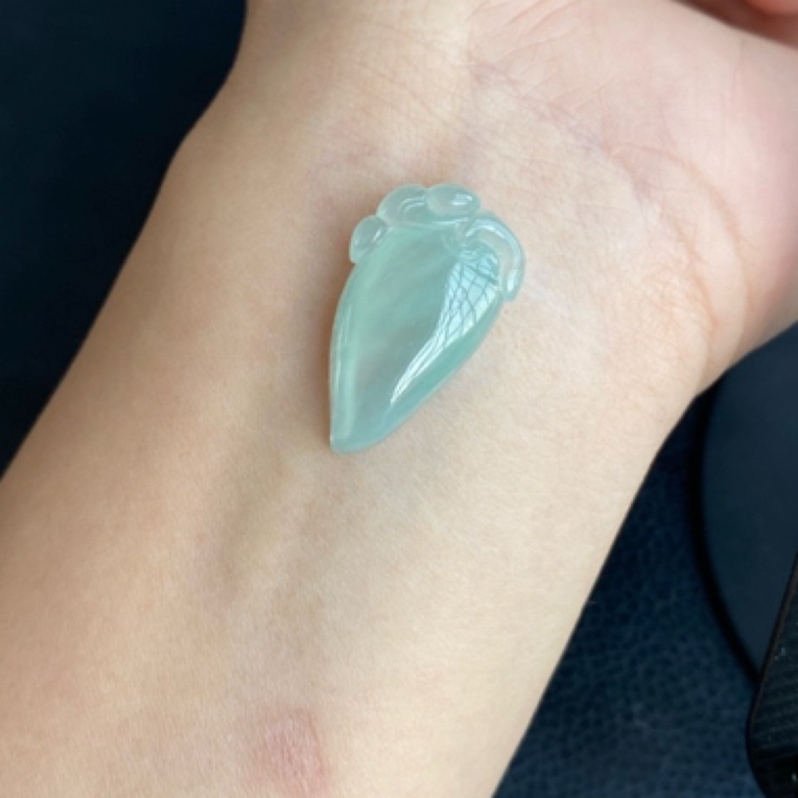 天然翡翠晴底佛瓜