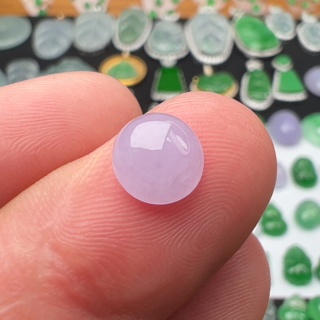 翡翠未镶嵌颈饰蛋面8.1