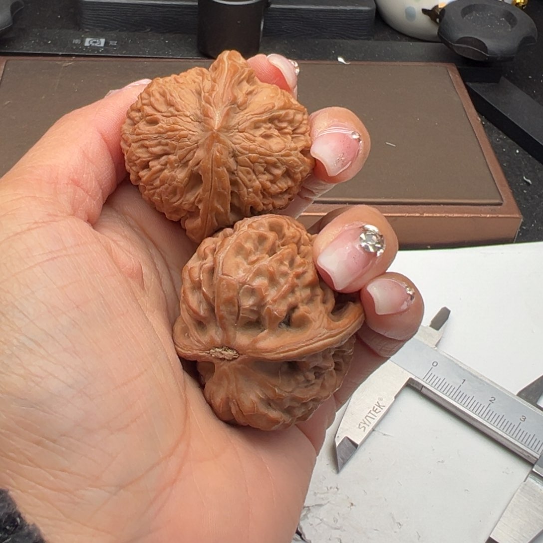 文玩核桃把件凤凰台44