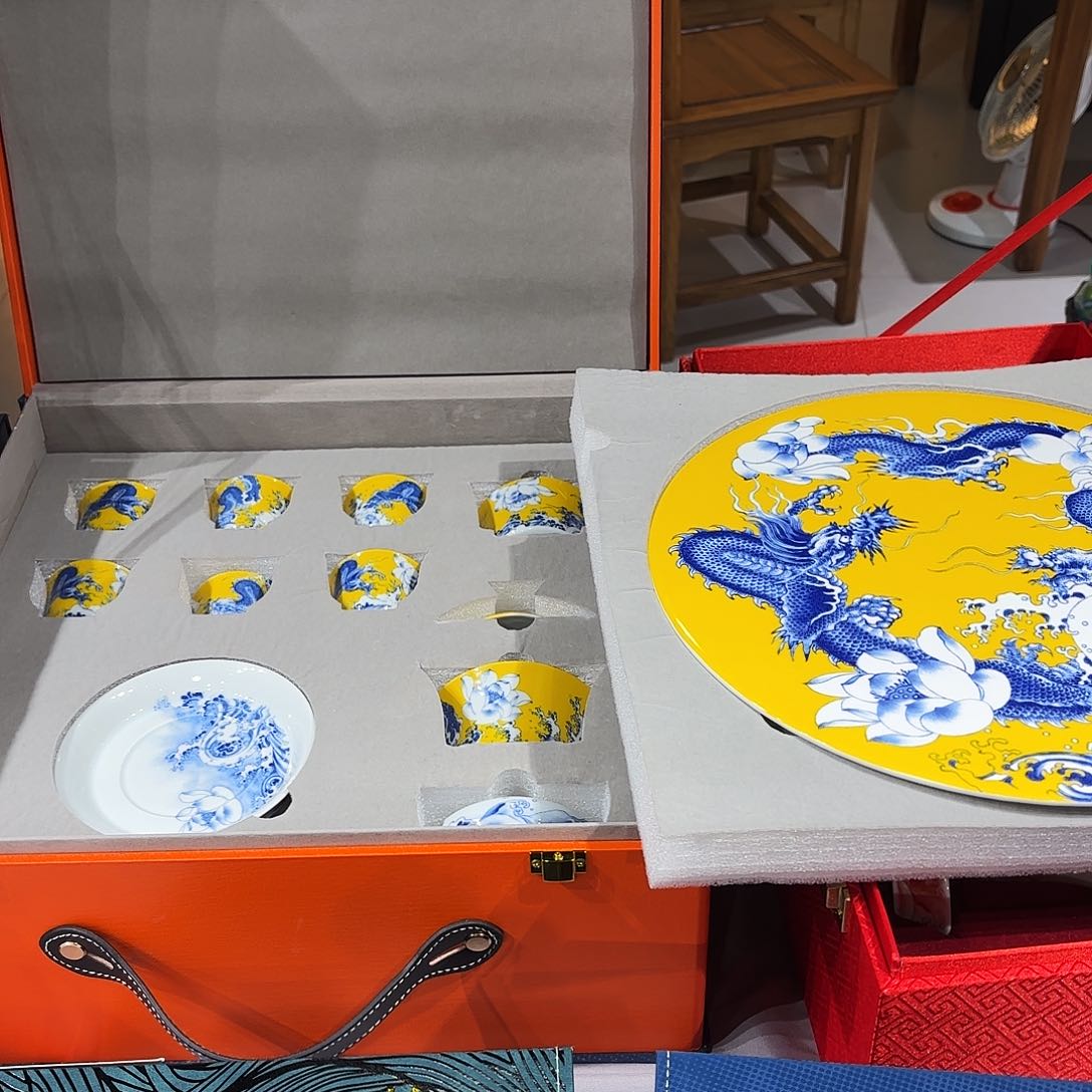 瓷片景德镇瓷器展和