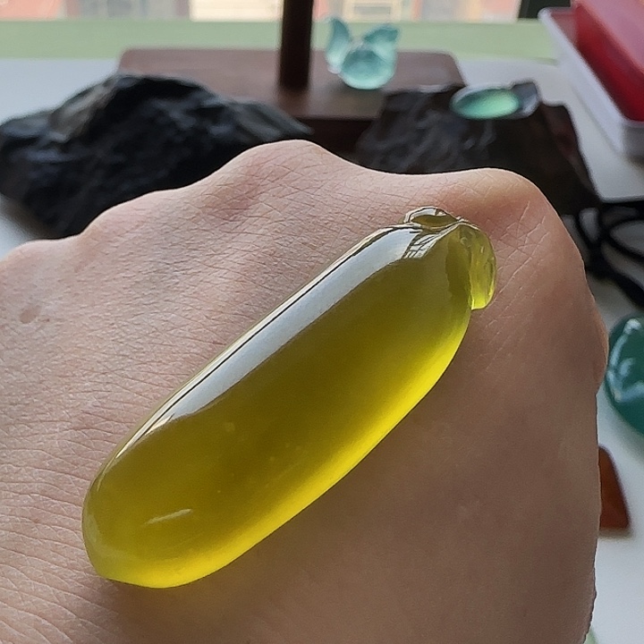 岫玉未镶嵌吊坠(不含链)