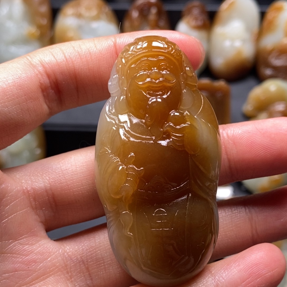 和田玉吊坠(不含链)未镶嵌