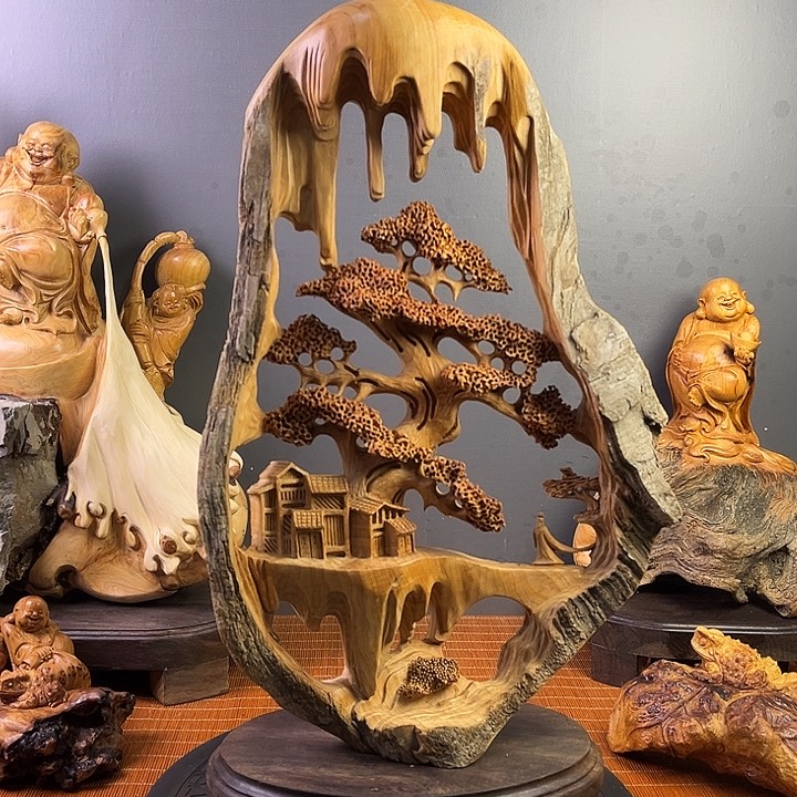 柏木（崖柏）山里人家