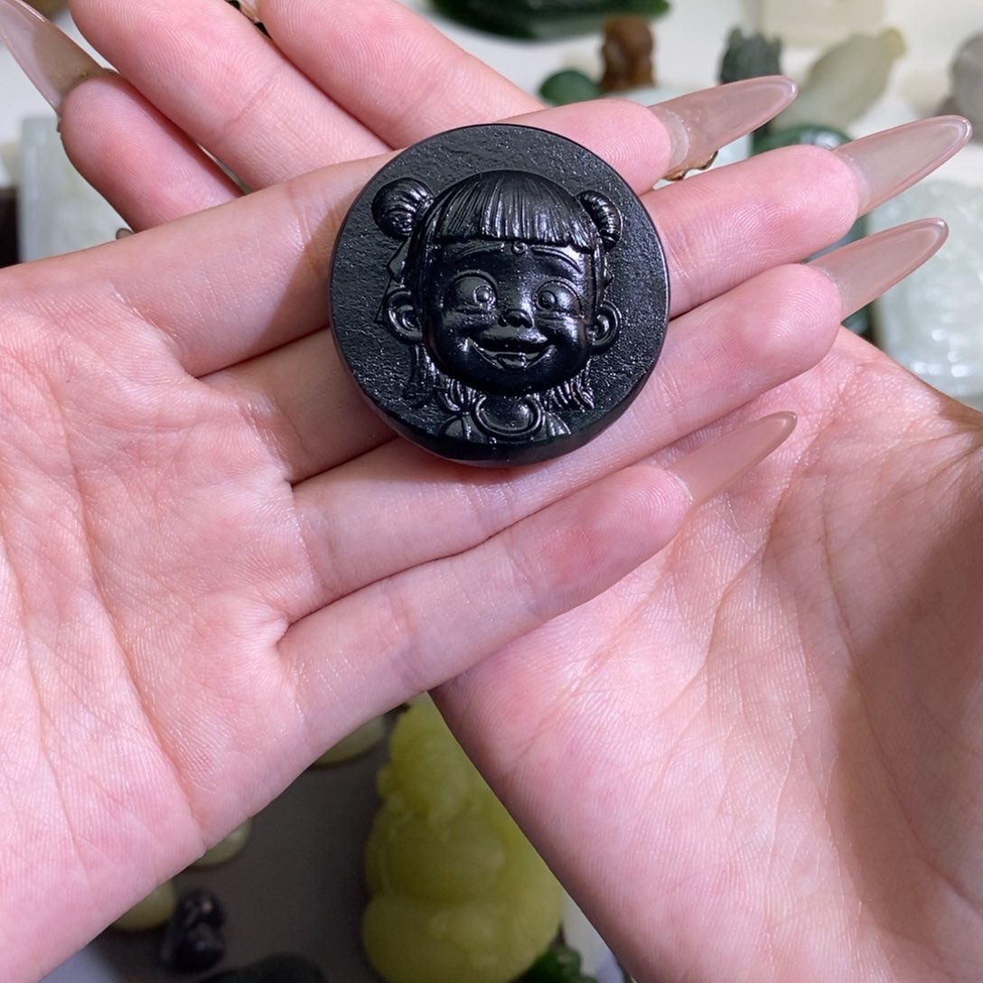 和田玉颈饰未镶嵌定制 