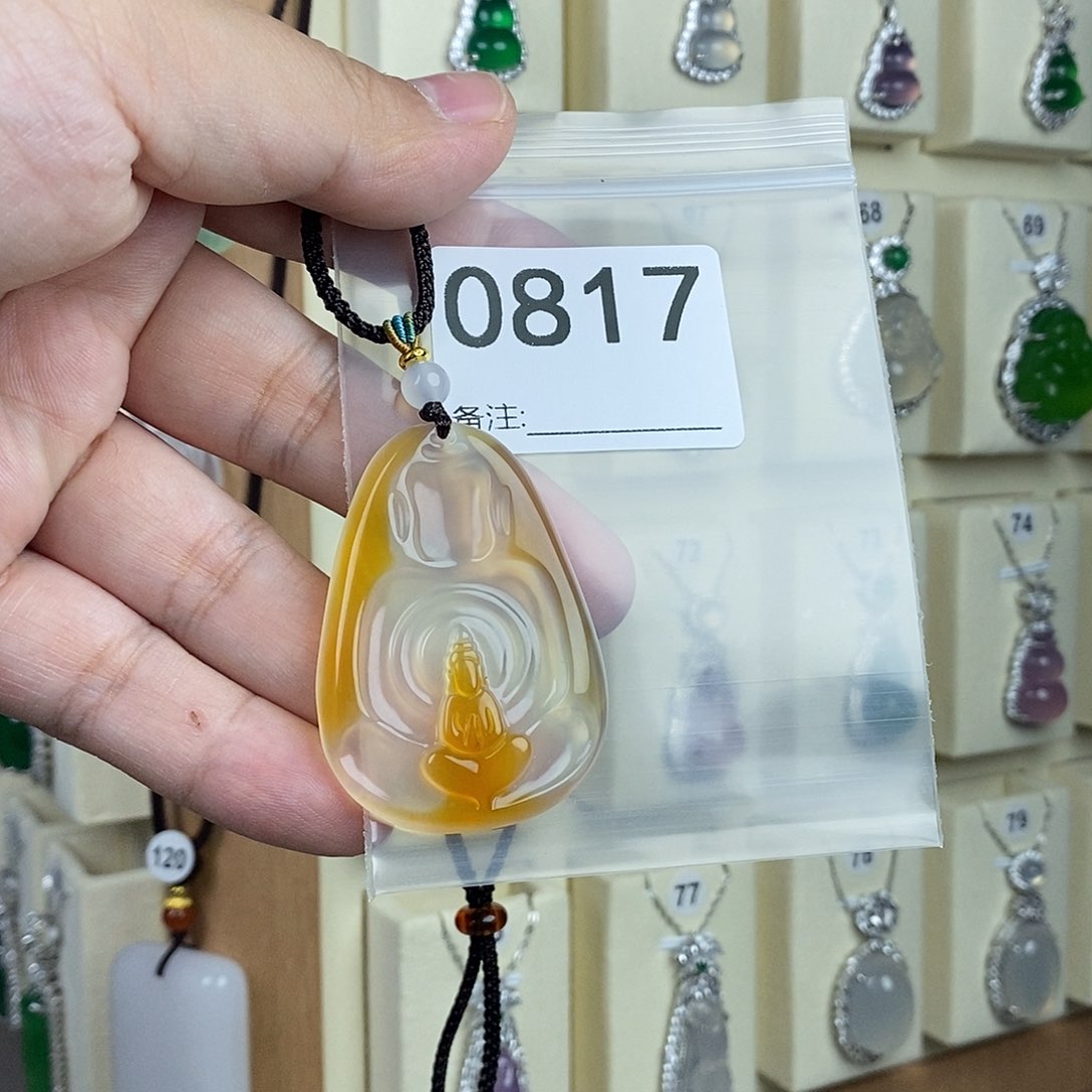 玛瑙/玉髓未镶嵌颈饰S**?