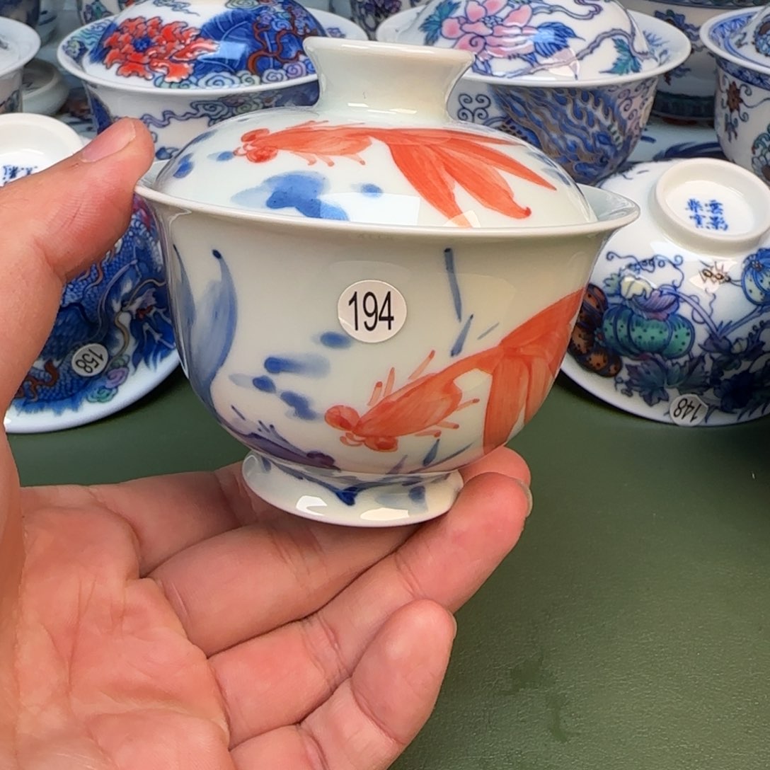 彦祖纯手工手绘茶具194